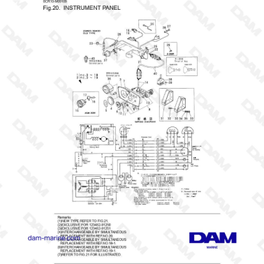 Yanmar 3QM - Panel de...