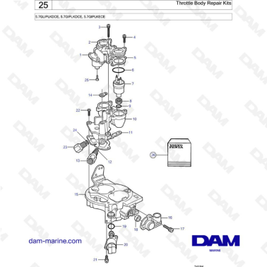 Volvo Penta 5.7L GL - Kits...