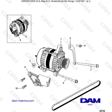 Mercruiser 502 MAG MPI HO -...
