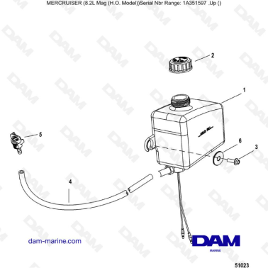 Mercruiser 502 MAG MPI HO -...