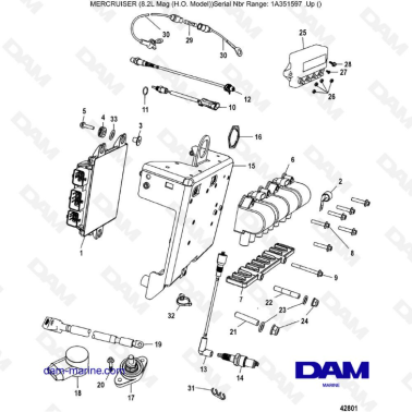 Mercruiser 502 MAG MPI HO -...