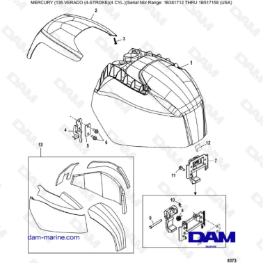 Mercury Verado 135 (SN...