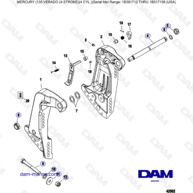 Mercury Verado 135 (SN...