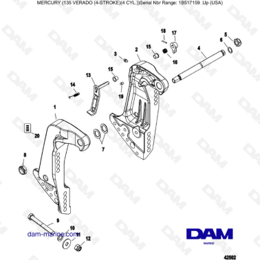 Mercury Verado 135 (SN...