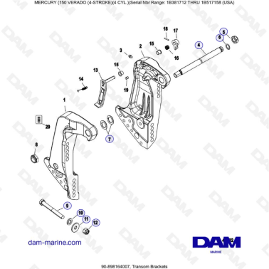 Mercury Verado 150 (SN...