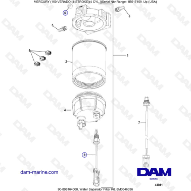 Mercury Verado 150 (SN...