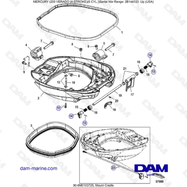 Mercury Verado 200 (6...
