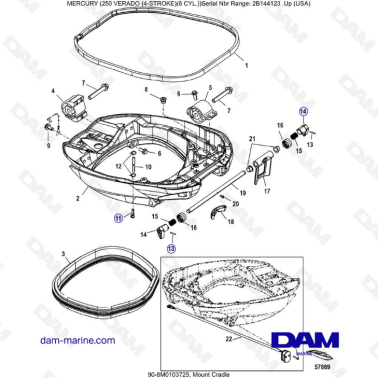 Mercury 225 Verado (SN...