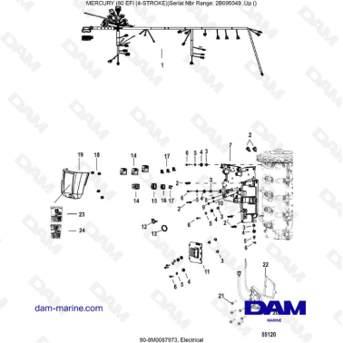Mercury 90 EFI - electrical