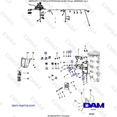 Mercury 115 EFI - Electrical