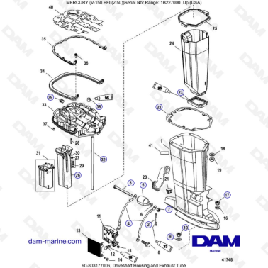 Mercury V-150 EFI (2.5L):...