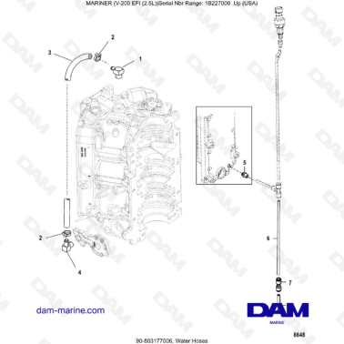 MARINER (V-200 EFI (2.5L) -...