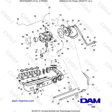 MERCRUISER D7.3L D-TRONIC -...