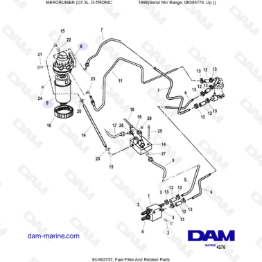 MERCRUISER D7.3L D-TRONIC -...