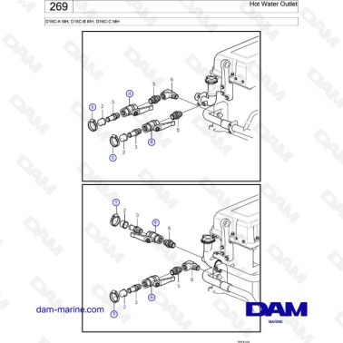 Volvo Penta D16 - Kits de...