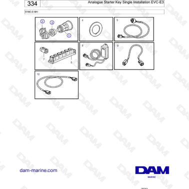 Volvo Penta D16 - Llave de...