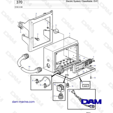 Volvo Penta D16 - Electric System, Classifiable. EVC