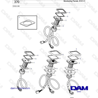 Volvo Penta D16 - Paneles...