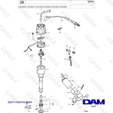 Ignition  - 7.4GLIMDM, 7.4GLPMDA, 7.4GLPMDM, 8.2GLIMDM, 8.2GLPMDA, 8.2GLPMDM