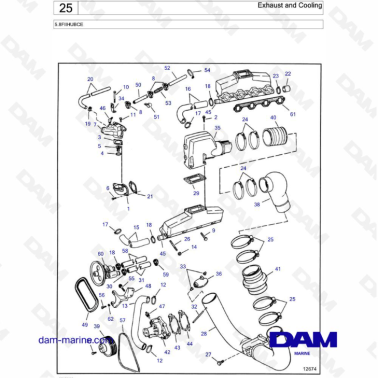 VOLVO PENTA 5.8FIIHUBCE -...