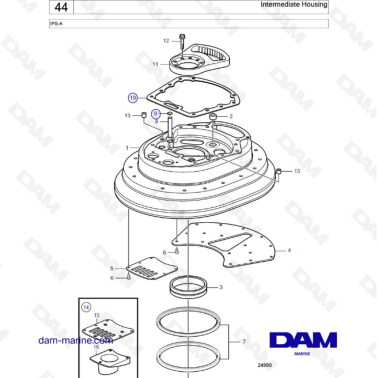Volvo Penta IPS-A - Intermediate Housing