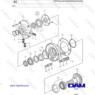 Volvo Penta IPS-C - Bomba...