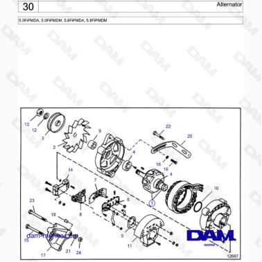 VOLVO PENTA 5.0FiPMDA,...