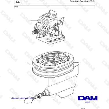 Volvo Penta IPS-D - Drive Unit, Complete IPS-D