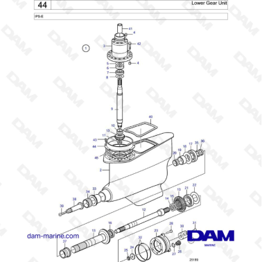 VOLVO PENTA IPS-E - Lower Gear Unit