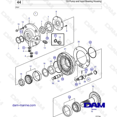VOLVO PENTA IPS-F - Bomba...