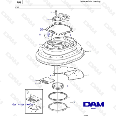 VOLVO PENTA IPS-F -  Intermediate Housing