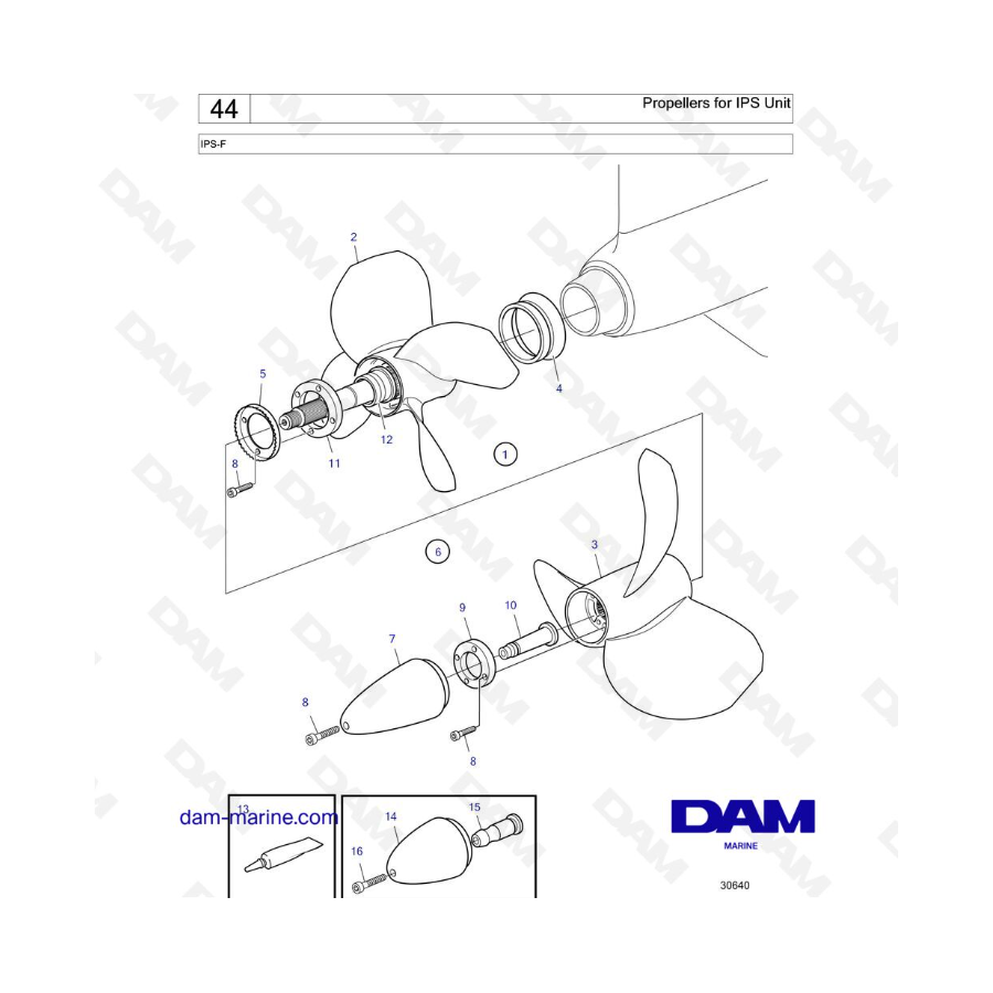 VOLVO PENTA IPS-F – Propellers for IPS Unit