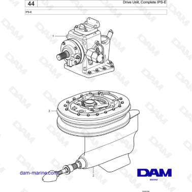 VOLVO PENTA  IPS-E - Drive Unit, Complete IPS-E
