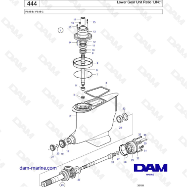 Volvo Penta IPS15-B,...