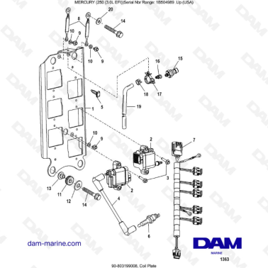 MERCURIO 250 EFI 3.0L