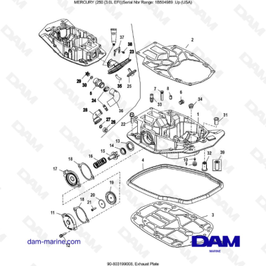 MERCURY 250 EFI 3.0L -...