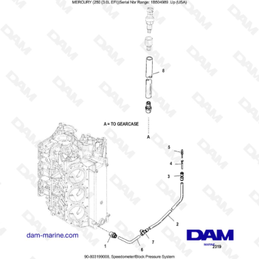 MERCURY 250 EFI 3.0L -...