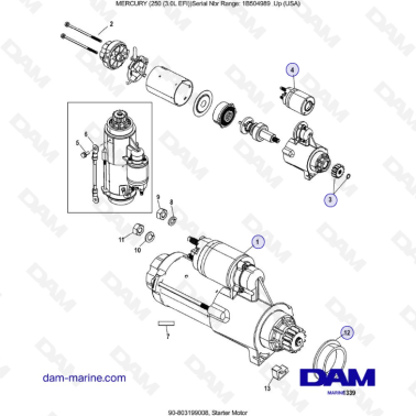 MERCURY 250 EFI 3.0L -...