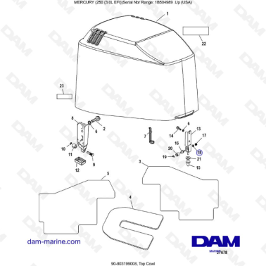 MERCURY 250 EFI 3.0L -...