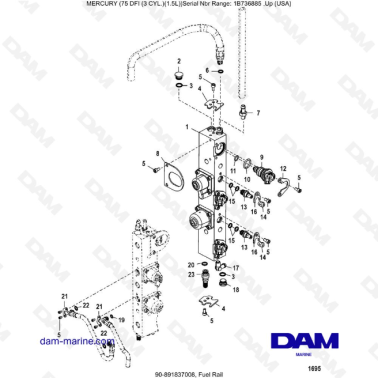 Mercury Optimax 75 -...
