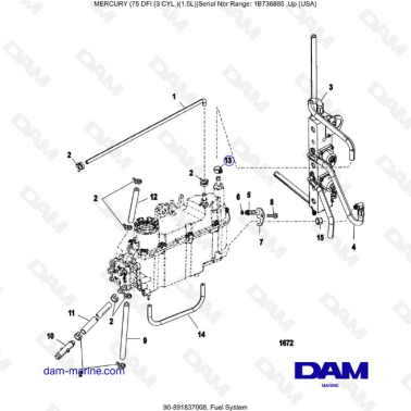 Mercury Optimax 75 -...