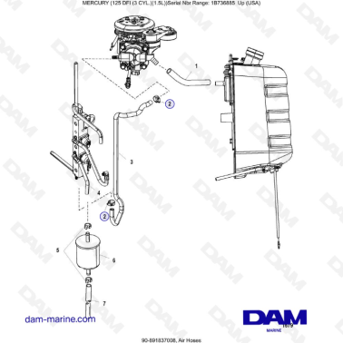 Mercury 125 DFI 1.5L -...