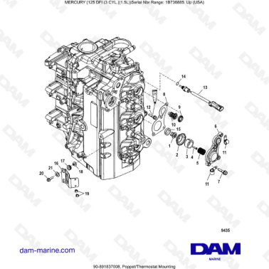 Mercury 125 DFI 1.5L -...