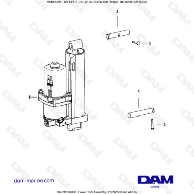 Mercury 125 DFI 1.5L -...