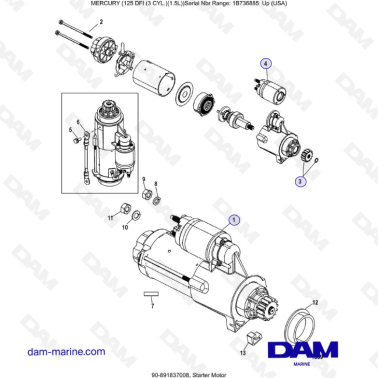 Mercury 125 DFI 1.5L -...