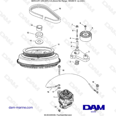 Mercury 250 DFI 3.0L -...