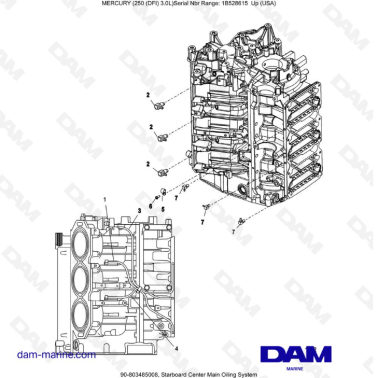 Mercury 250 DFI 3.0L -...