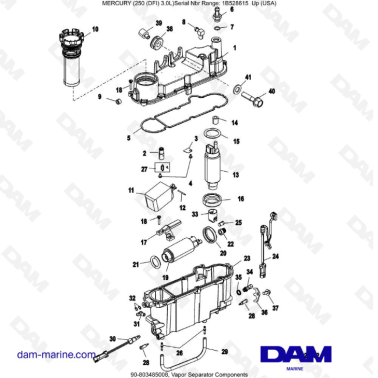 Mercury 250 DFI 3.0L -...