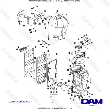Mercury 225 DFI 3.0L -...