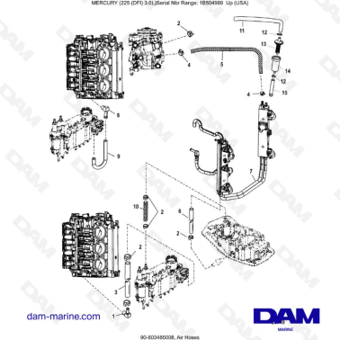 Mercury 225 DFI 3.0L -...